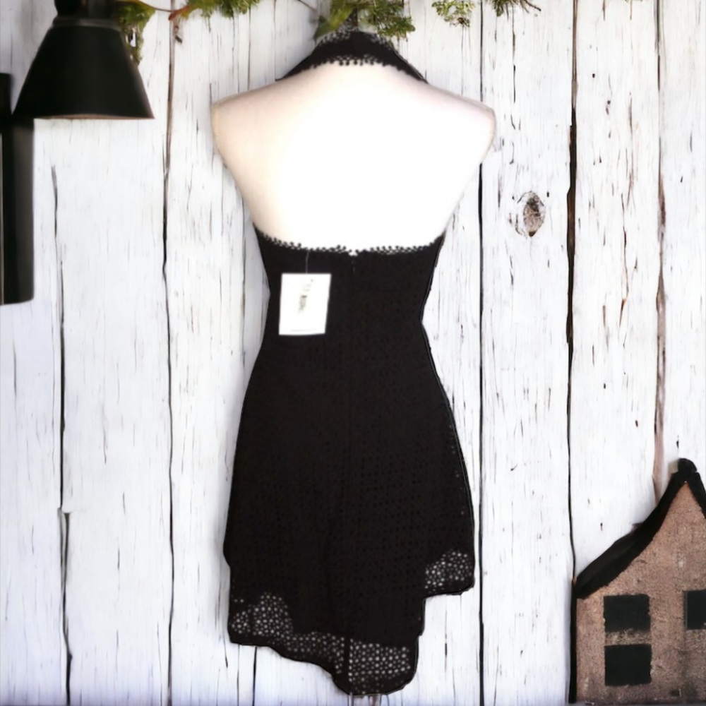 Belle by Badgley Mischka Sophia Halter Dress Size 8 - Picture 12 of 15